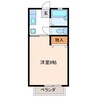 カナール郷ケ丘PartIII 1Kの間取り
