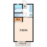 カナール郷ケ丘PartIII 1Kの間取り