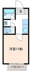 メゾンセレス・オークラの間取図