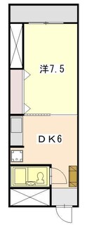 石島城山マンションの間取図