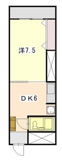 石島城山マンションの間取図