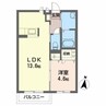 シャーメゾン・ＭＫ 1LDKの間取り