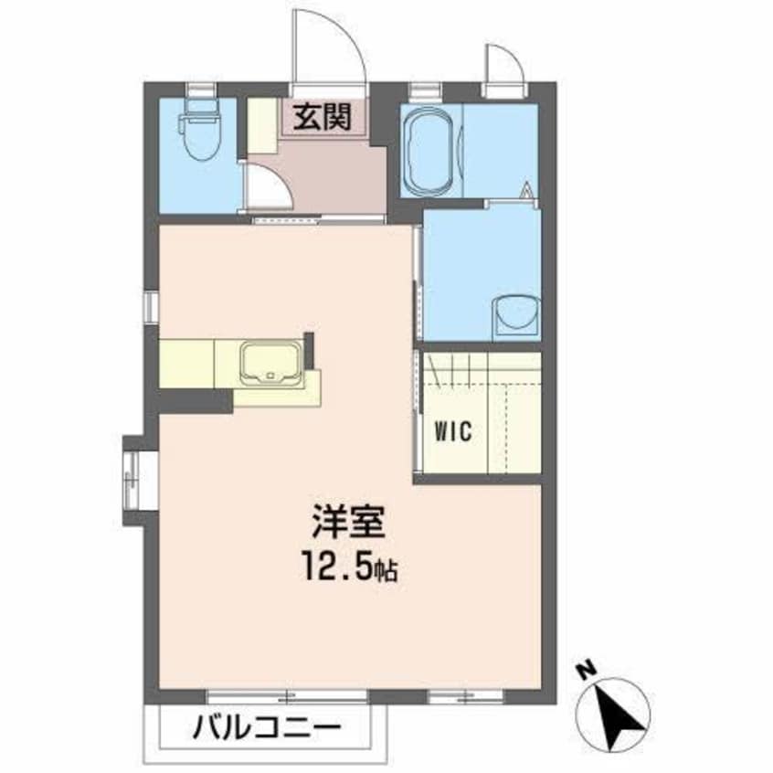 間取図 鈴美ハイツIII
