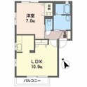 ソレアードの間取図