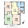 メゾン.ド.エム 3Kの間取り