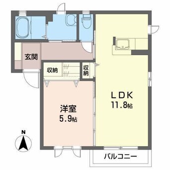 間取図 メゾン　ト　レスポアール