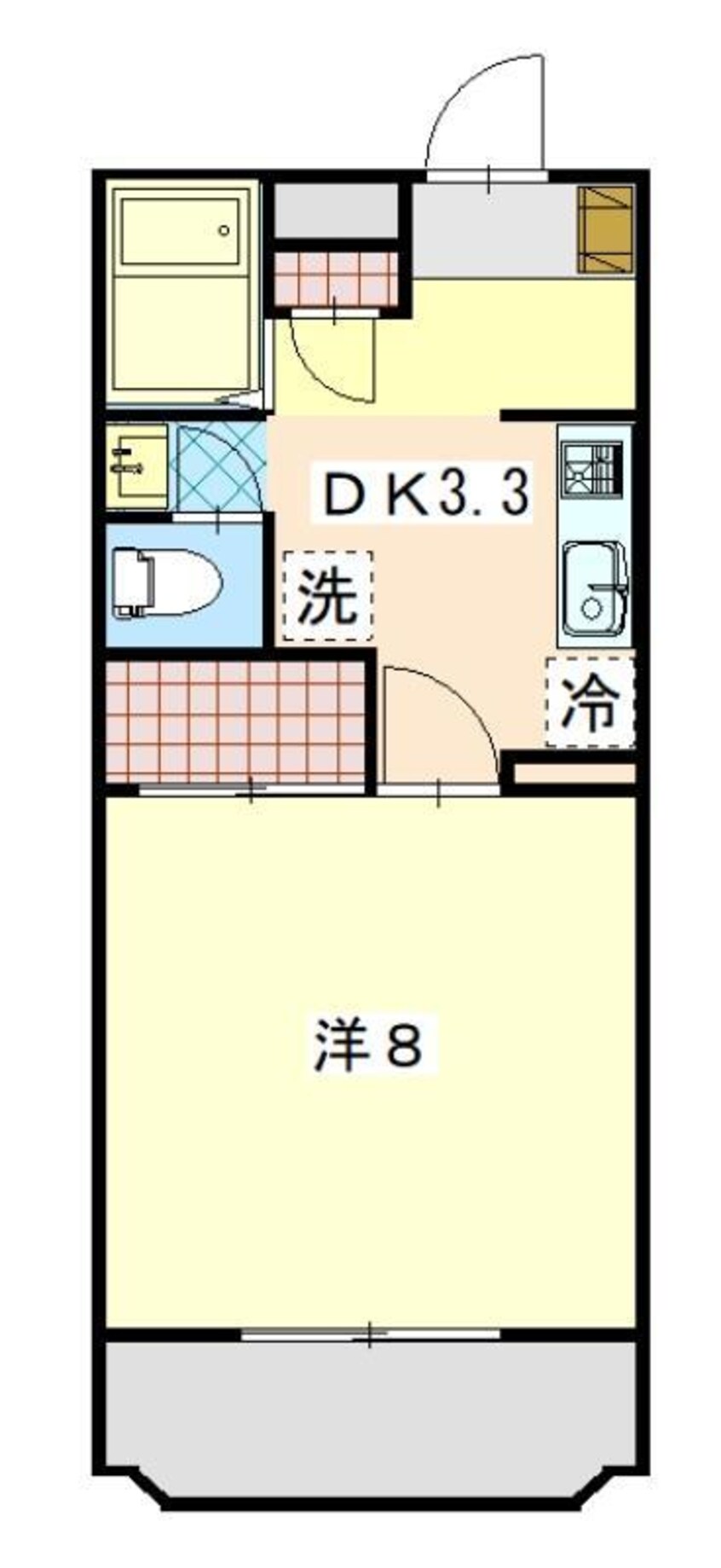 間取図 松ヶ岡マンション