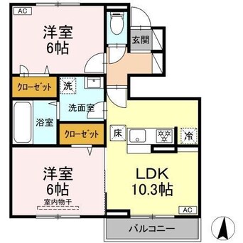 間取図 アルセフィナ