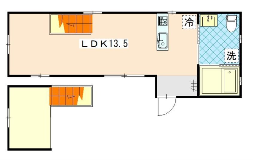 間取図 合磯ハウス