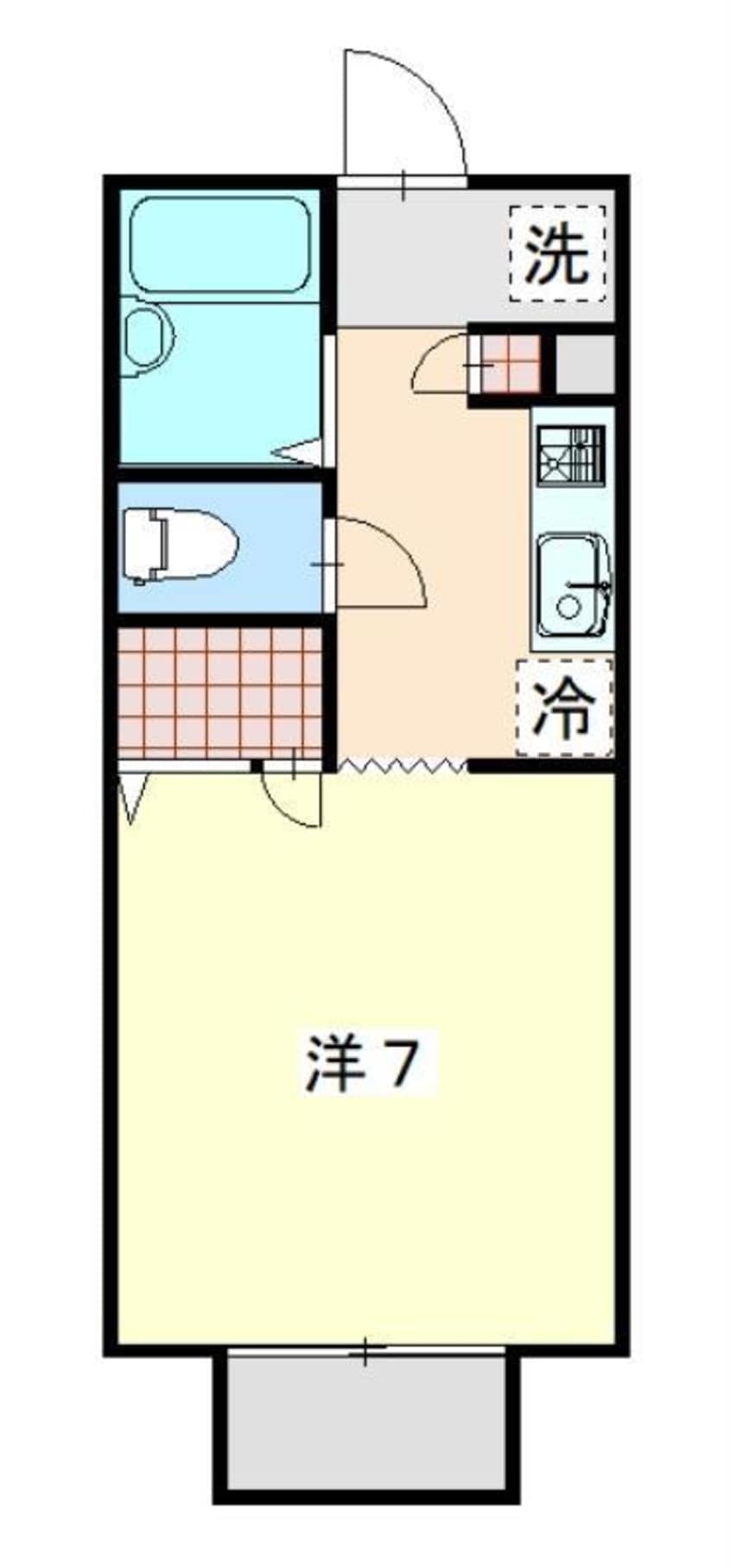 間取図 グリーンハイツ