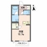 レジデンス寿II 1Kの間取り