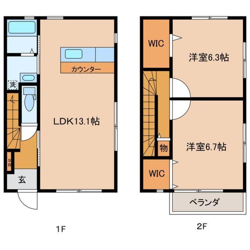 間取図 ソラーレ