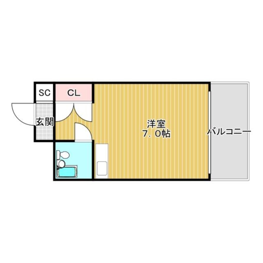 間取図 ティクスアパートメント