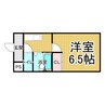 イモーション姫島 1Kの間取り