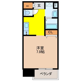 間取図 アール大阪リュクス