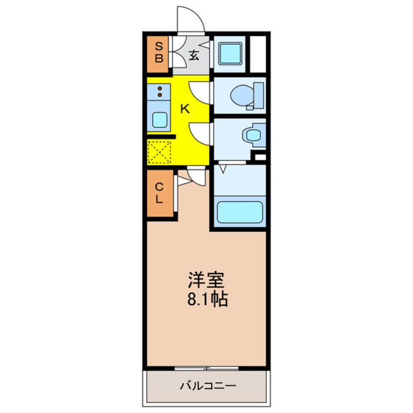 間取図 サムティ姫島　LIBERLE