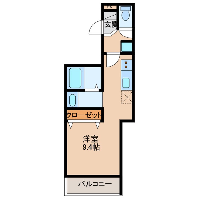 間取図 エスポワールナイン