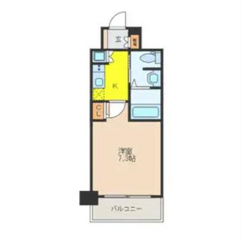 間取図 エヴァステージ梅田WEST