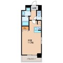エヴァステージ梅田WESTの間取図