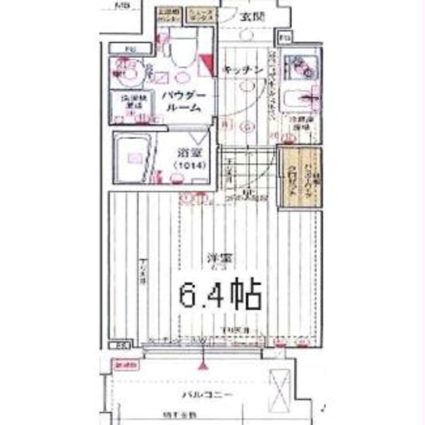 間取図 レジュールアッシュ塚本