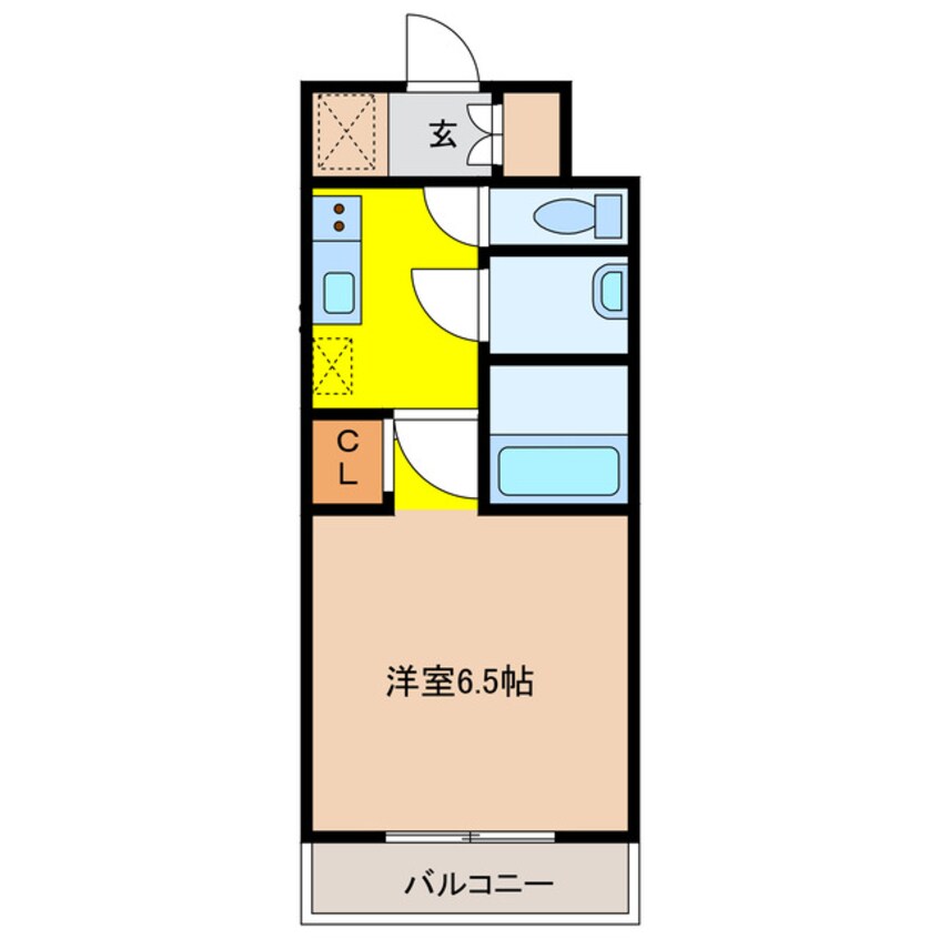 間取図 エスリード大阪プライムゲート