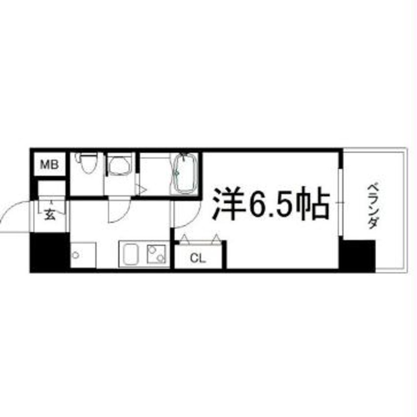 間取図 サムティ大阪CITYWEST