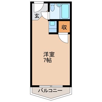 間取図 タウンハウス大阪西