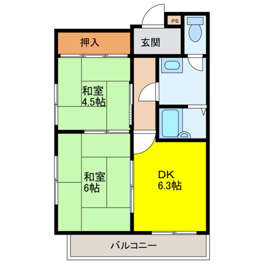 間取図 弘輝マンション