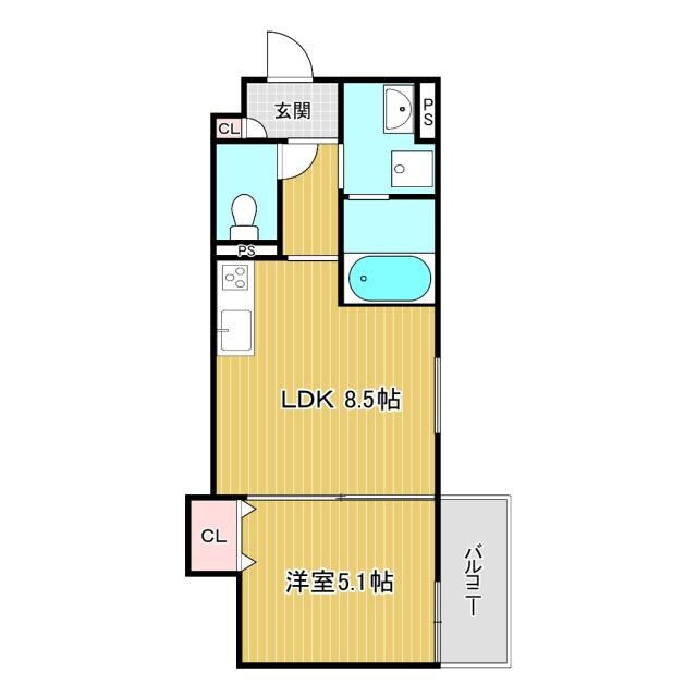 間取り図 ラモーナ大和田