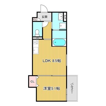 間取図 ラモーナ大和田