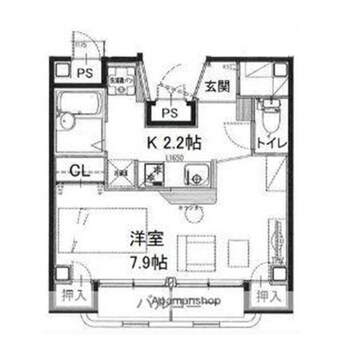 間取図 チェリーヒル塚本