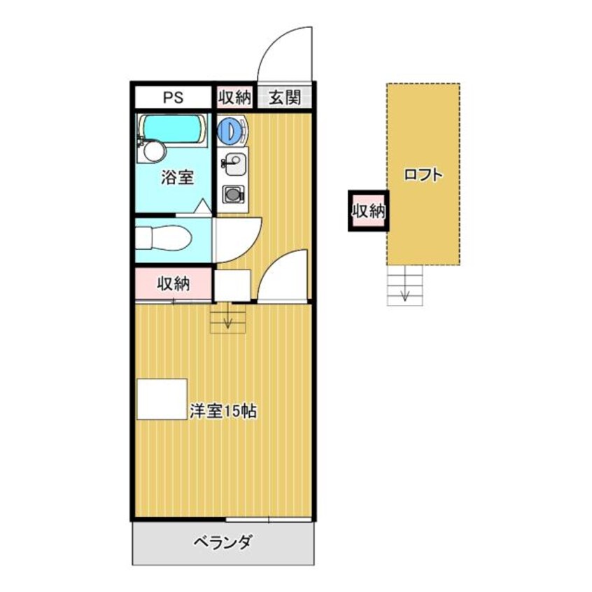 間取図 シャンテ