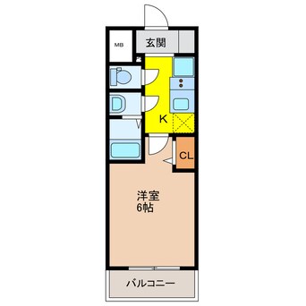 間取図 プレサンス塚本アクミリオン