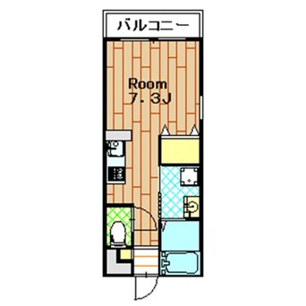 間取図 ライジングコート姫島駅前