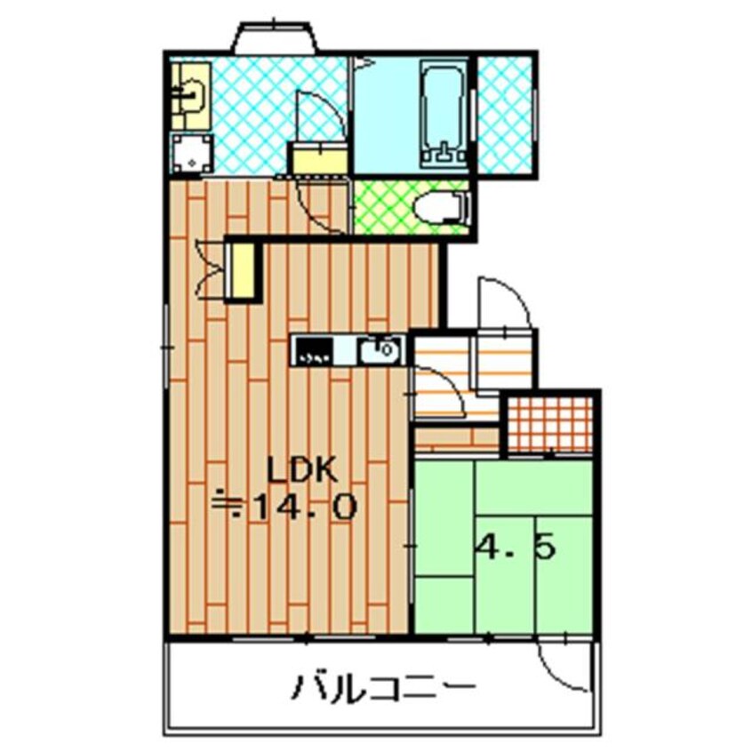 間取図 KIDO KOSAN BLDG