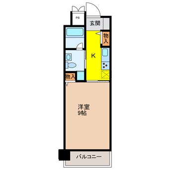 間取図 ルナコート塚本