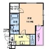 フジパレス姫里 1Kの間取り
