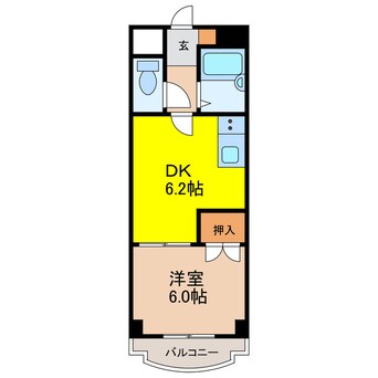 間取図 サンライズセイケ