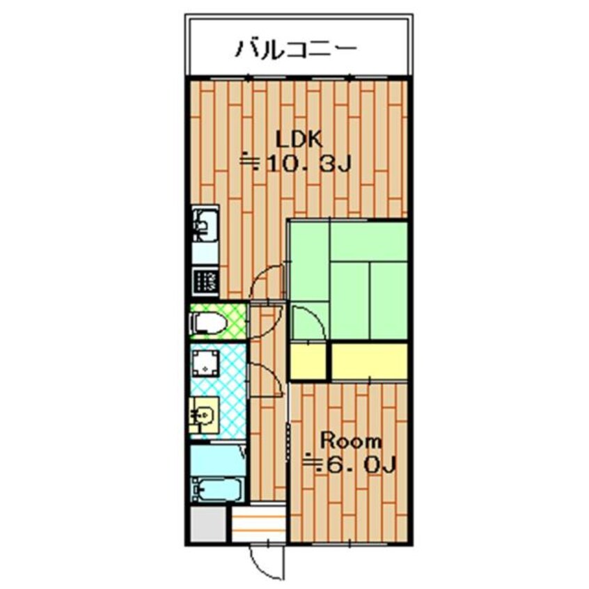 間取図 アーバ姫島公園