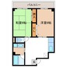グランドIS　　 2DKの間取り