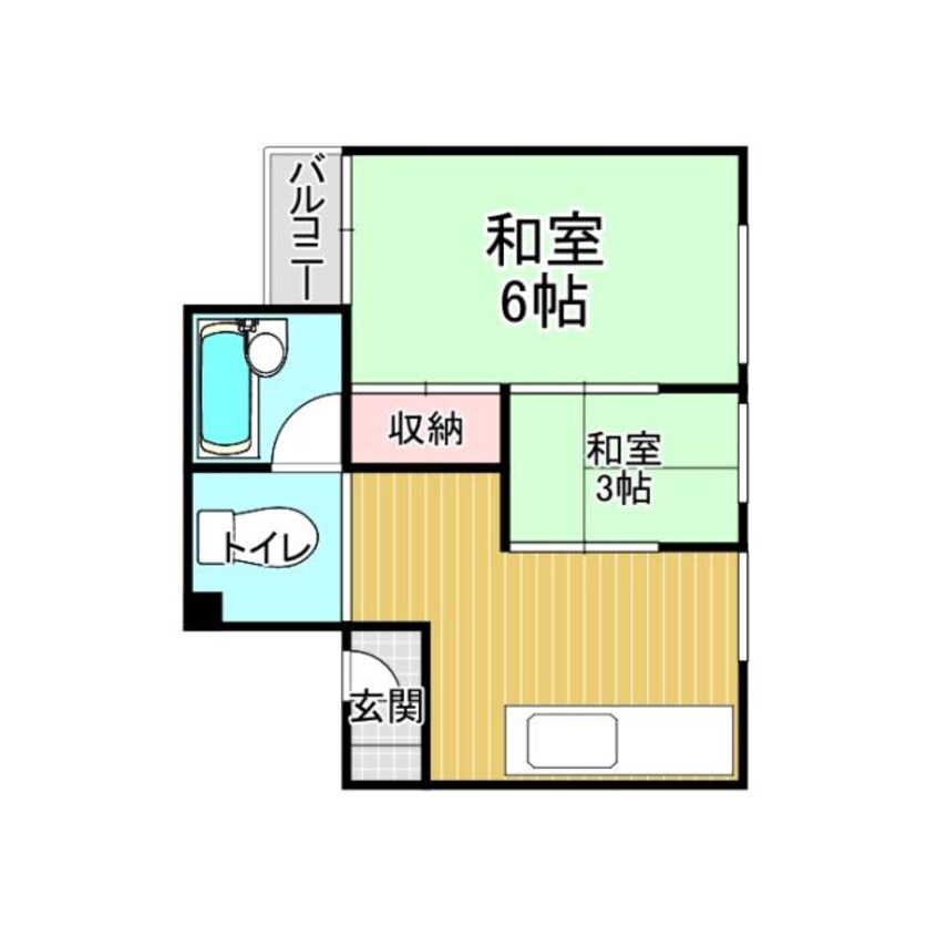 間取図 酉島マンション