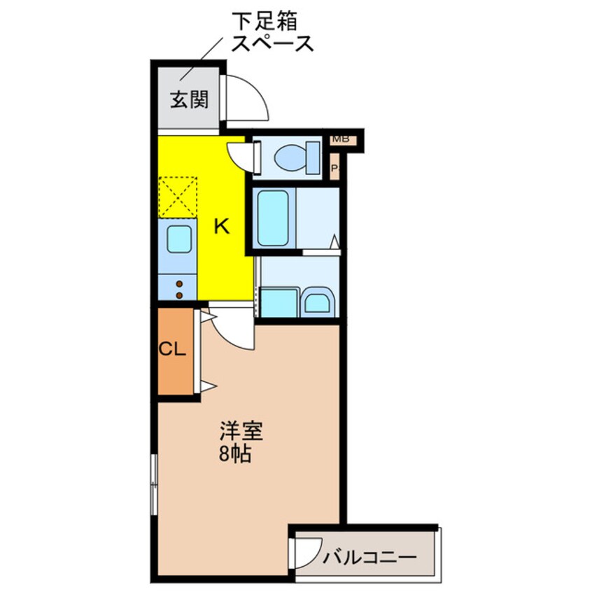 間取図 フジパレス出来島EASTⅡ番館