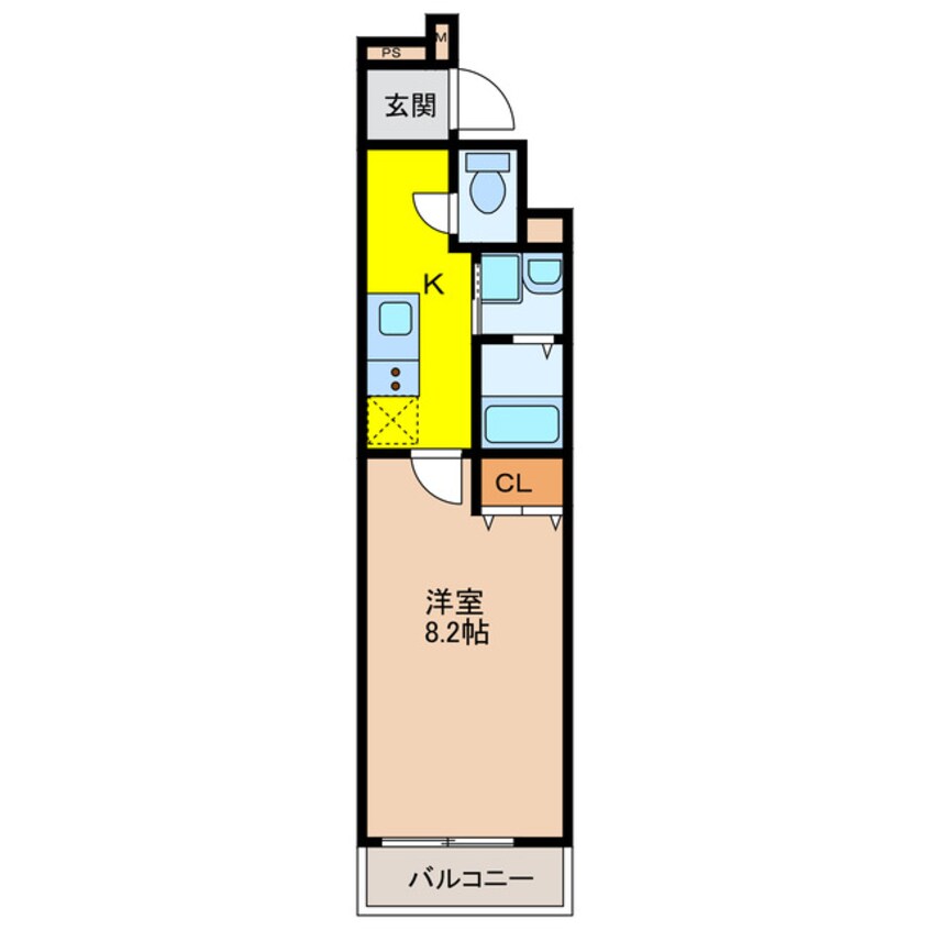 間取図 フジパレス出来島EASTⅢ番館