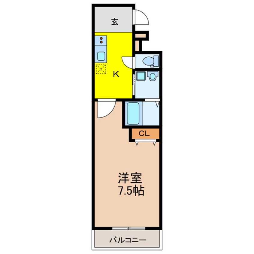 間取図 フジパレス出来島EASTⅴ番館