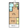 Ｈ－maison御幣島Ⅱ 1LDKの間取り