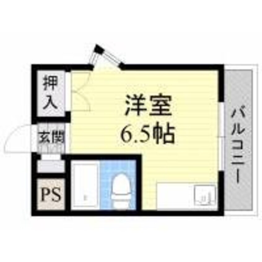 間取図 ポントワーズ千舟