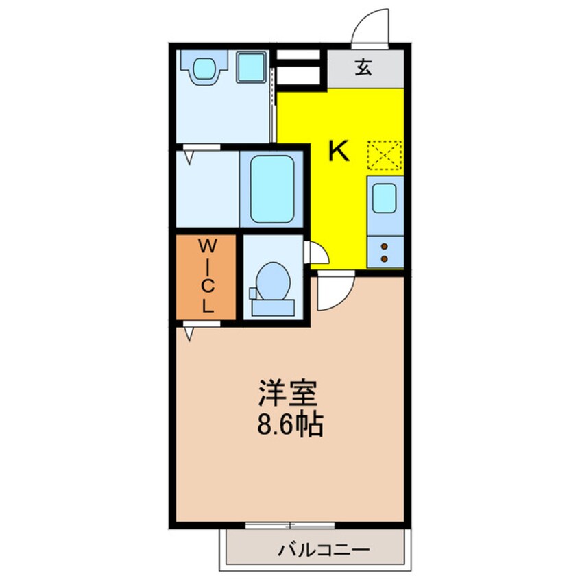 間取図 フジパレス出来島WEST　Ⅰ番館