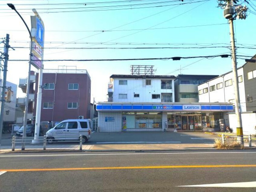 ローソン姫島五丁目店(コンビニ)まで323m マンション萩田