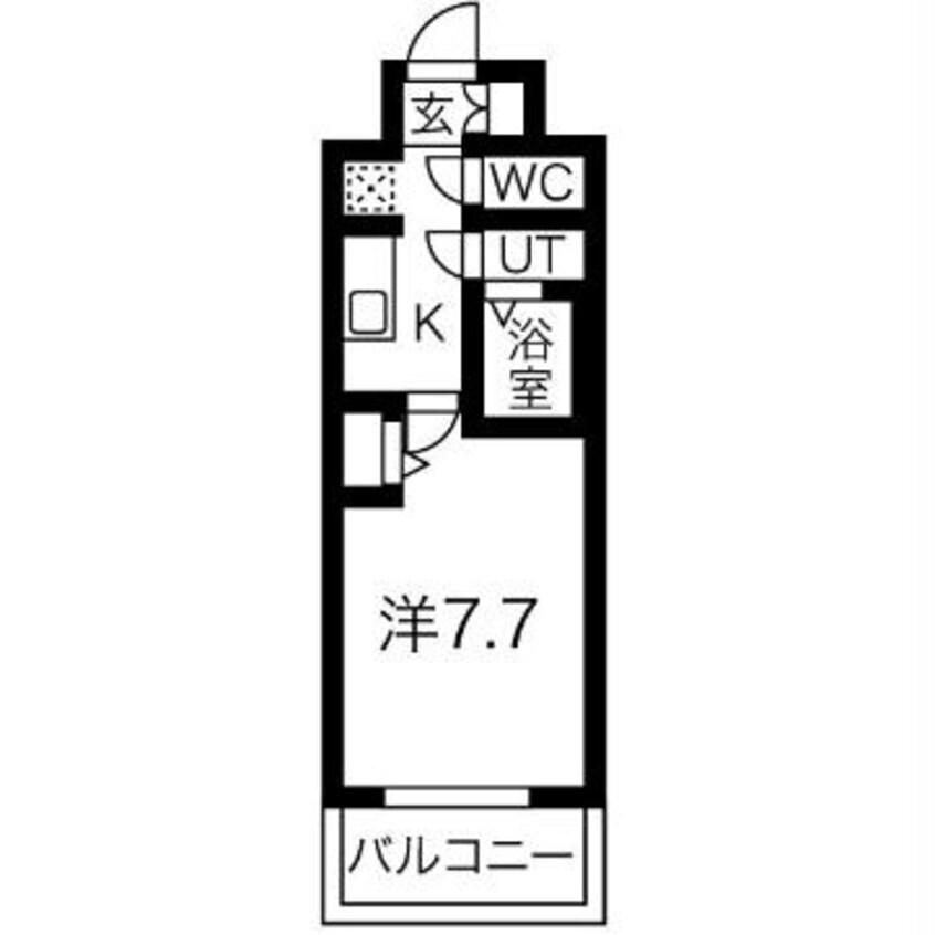 間取図 MJC大阪ラフィーネ