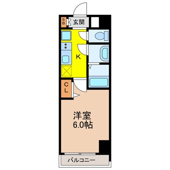 間取図 プレサンス塚本ベラビィ